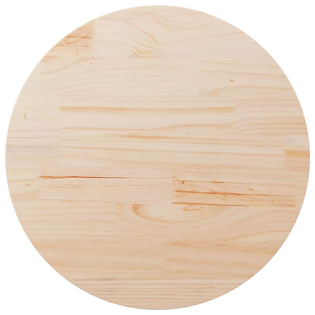 Bordplate Ø80x2,5 cm heltre furu
