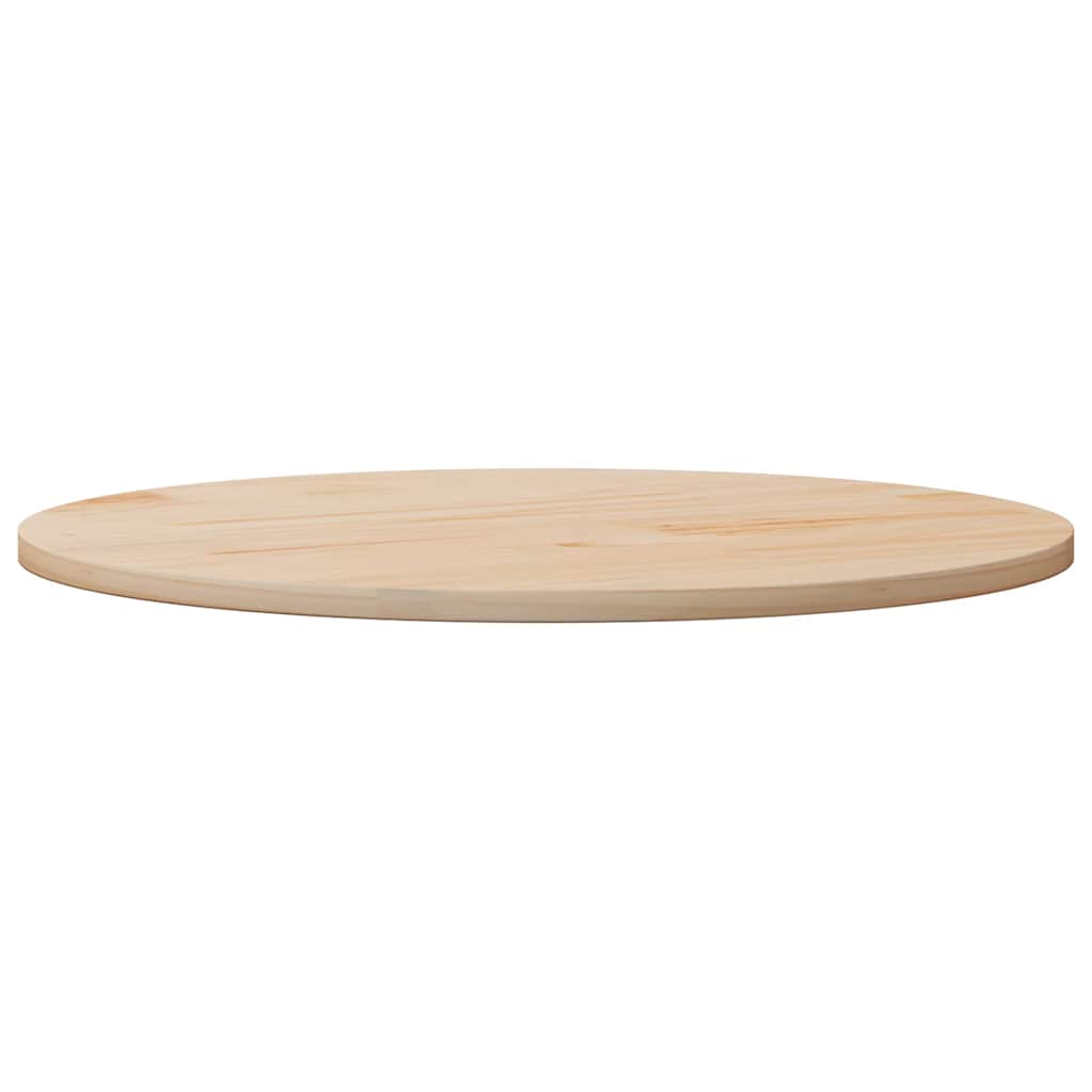 Bordplate Ø80x2,5 cm heltre furu