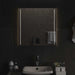 Baderomsspeil med LED 60x60 cm