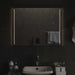 Baderomsspeil med LED 80x60 cm