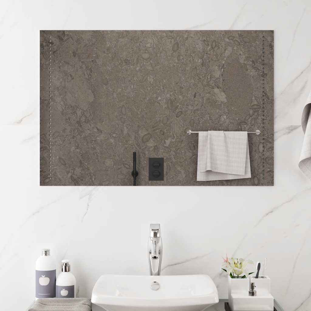 Baderomsspeil med LED 90x60 cm