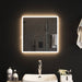 Baderomsspeil med LED 50x50 cm