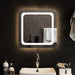 Baderomsspeil med LED 50x50 cm