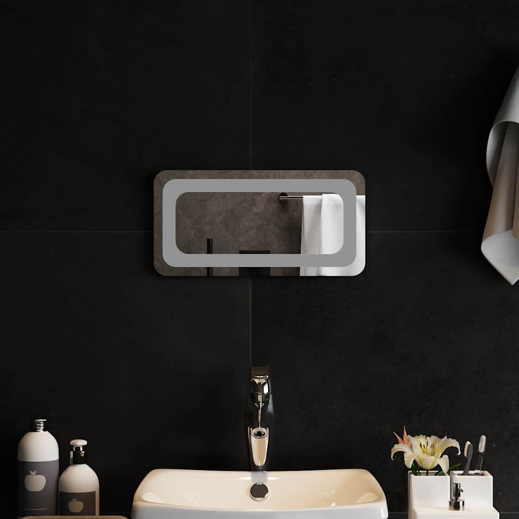 Baderomsspeil med LED 40x20 cm