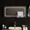 Baderomsspeil med LED 80x40 cm