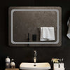 Baderomsspeil med LED 80x60 cm