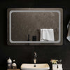 Baderomsspeil med LED 90x60 cm