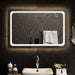 Baderomsspeil med LED 90x60 cm
