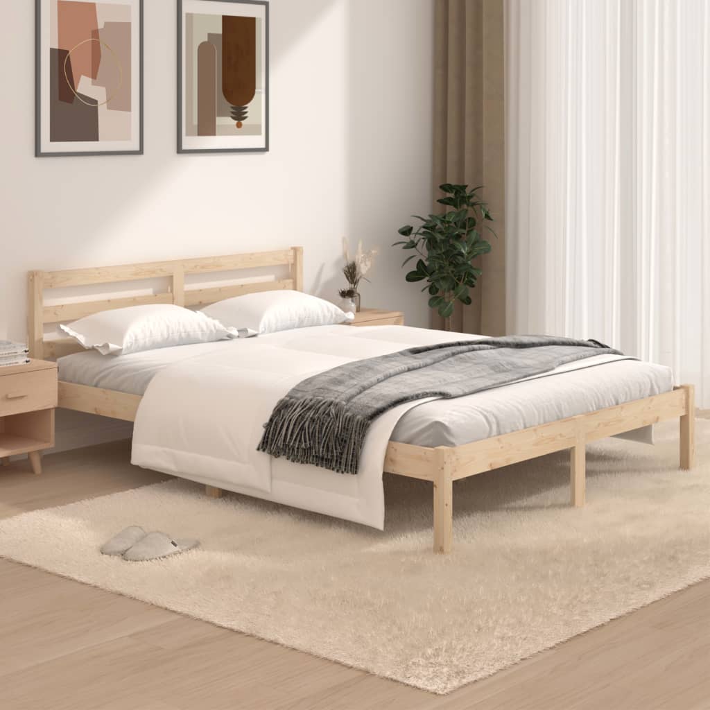 Sengeramme heltre furu 120x190 cm Small Double