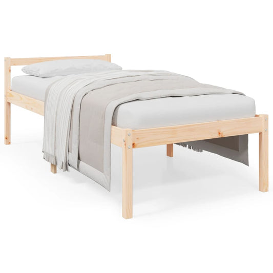Seniorseng 75x190 cm heltre furu