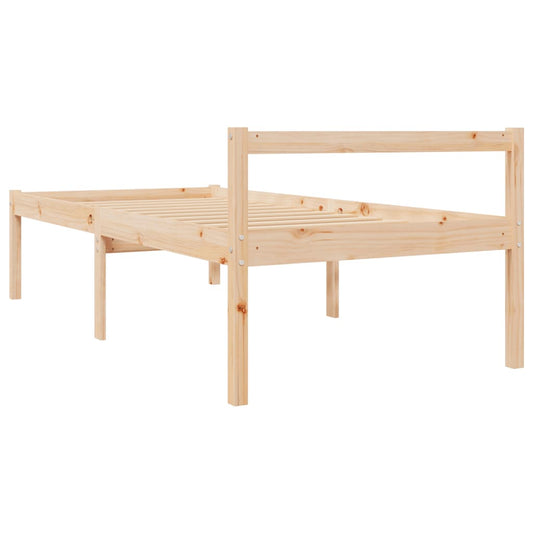 Seniorseng 75x190 cm heltre furu