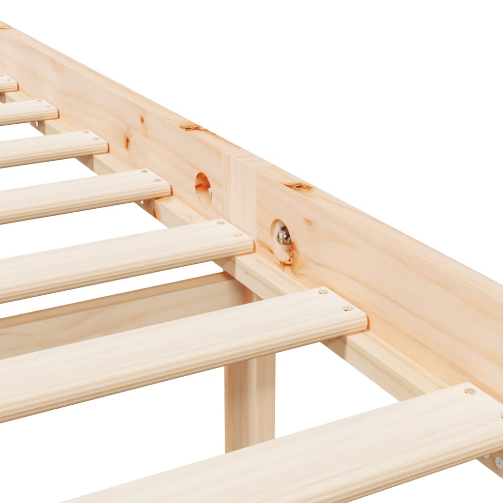 Sengeramme 120x190 cm heltre furu