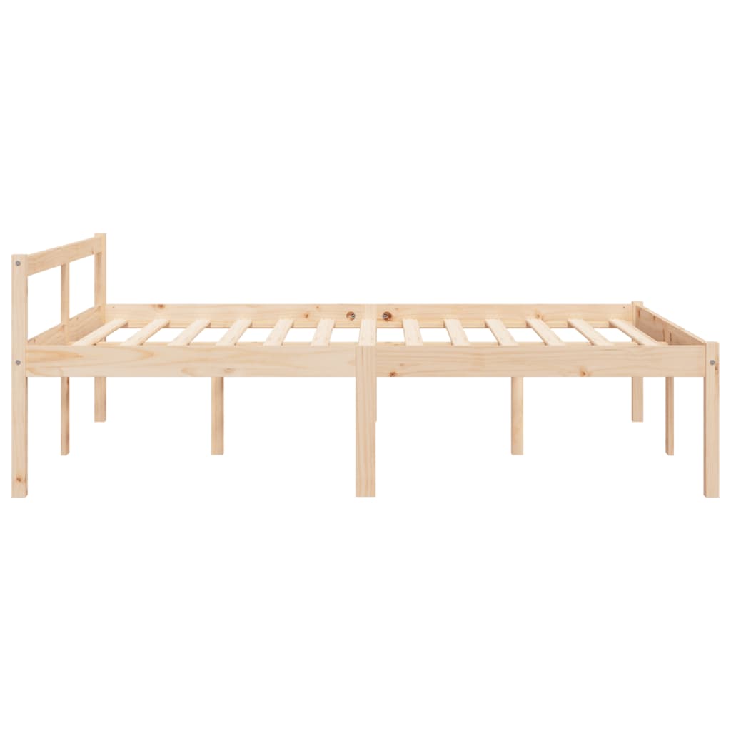 Sengeramme 135x190 cm heltre furu