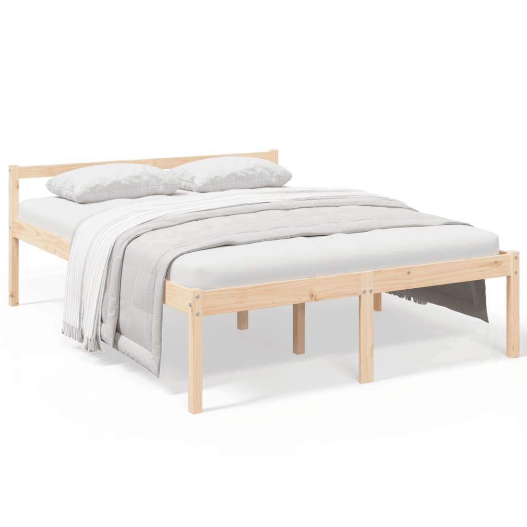 Seniorseng 160x200 cm heltre furu