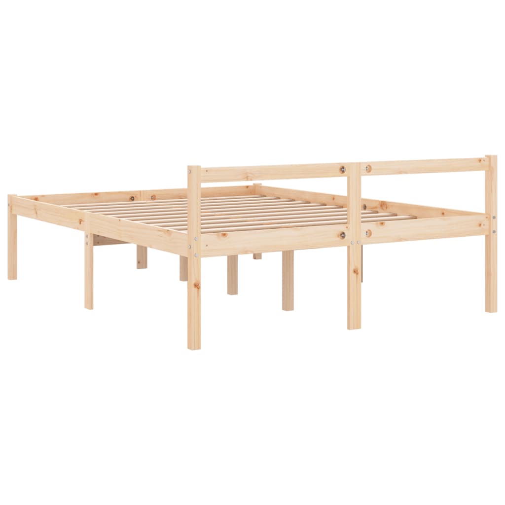 Seniorseng 160x200 cm heltre furu