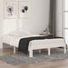 Sengeramme hvit heltre 120x190 cm Small Double