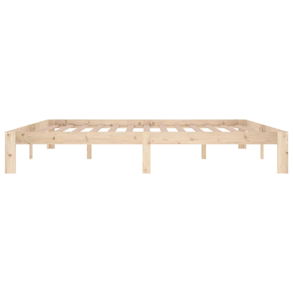 Sengeramme heltre furu 200x200 cm