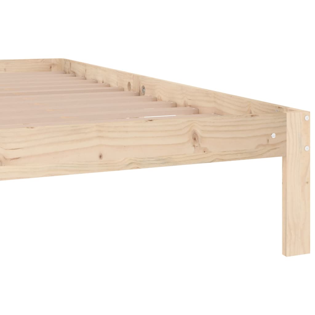 Sengeramme heltre furu 200x200 cm