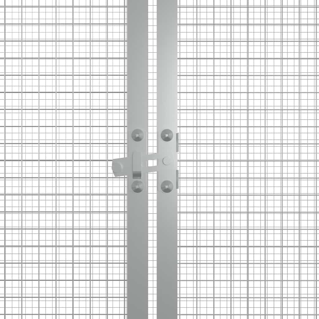 Kyllingbur antrasitt 200x91x100 cm galvanisert stål