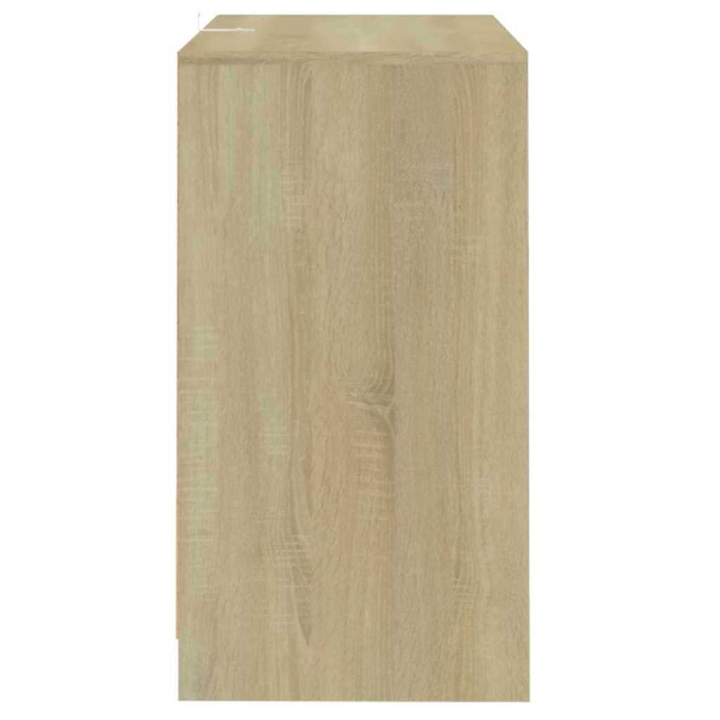 Skjenker 2 stk sonoma eik 70x41x75 cm konstruert tre