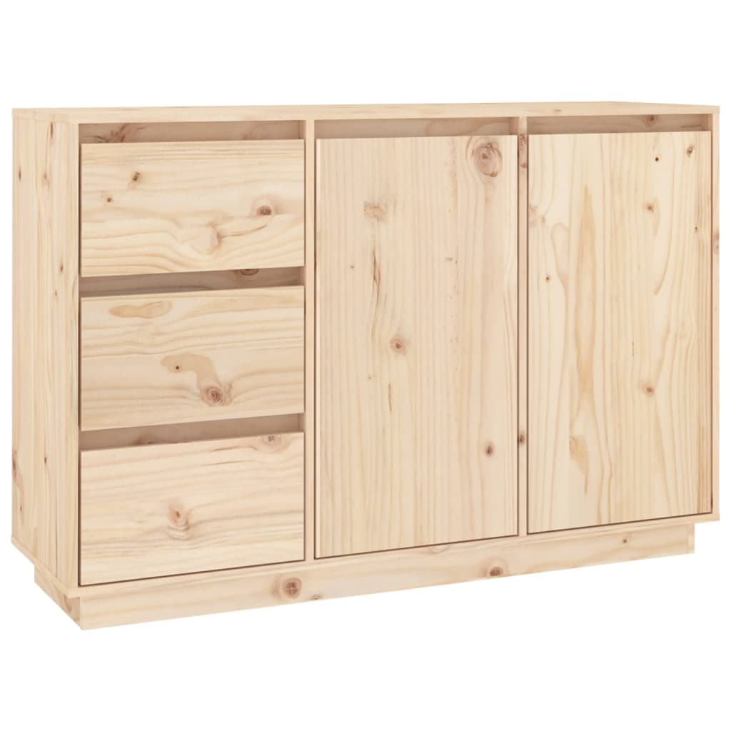 Skjenk 111x34x75 cm heltre furu