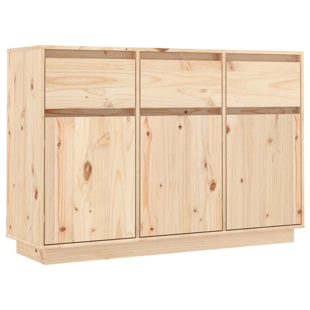 Skjenk 110x34x75 cm heltre furu vidaXL