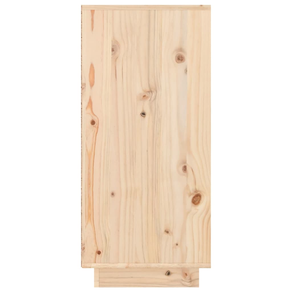 Skjenk 110x34x75 cm heltre furu vidaXL