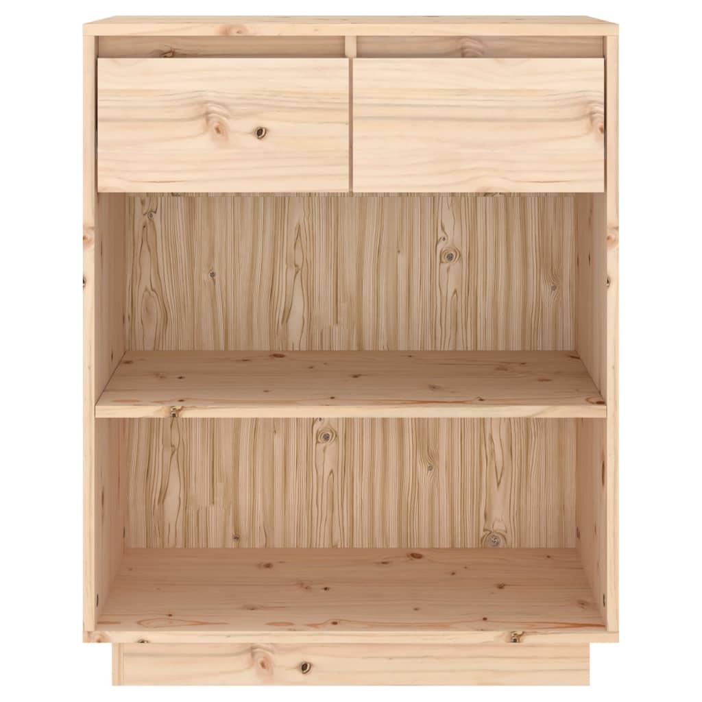 Konsollskap 60x34x75 cm heltre furu