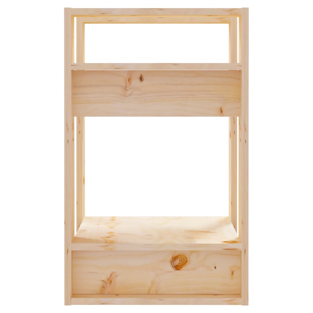 Bokhylle/romdeler 41x35x57 cm heltre furu