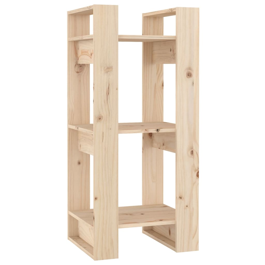 Bokhylle/romdeler 41x35x91 cm heltre furu