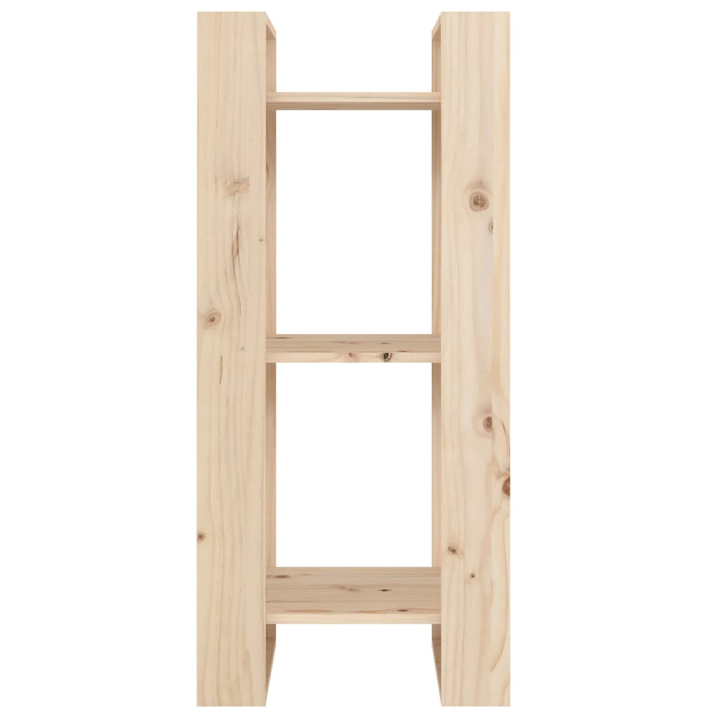 Bokhylle/romdeler 41x35x91 cm heltre furu