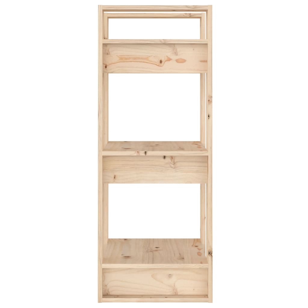 Bokhylle/romdeler 41x35x91 cm heltre furu