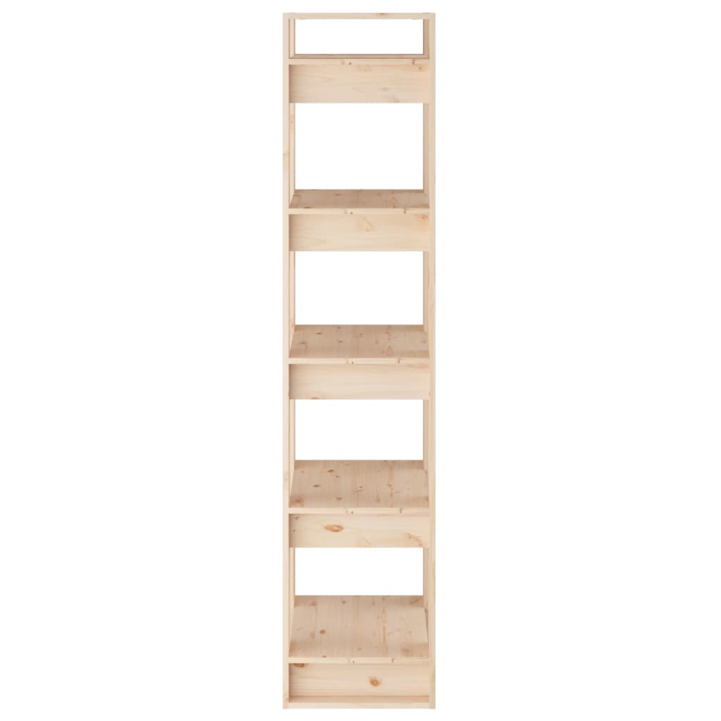 Bokhylle/romdeler 41x35x160 cm heltre furu