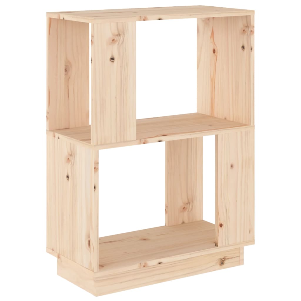 Bokhylle/romdeler 51x25x70 cm heltre furu