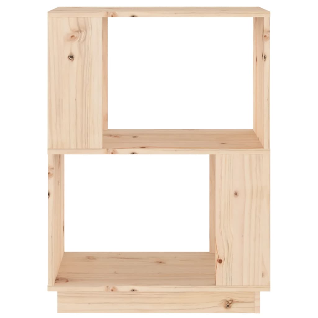 Bokhylle/romdeler 51x25x70 cm heltre furu