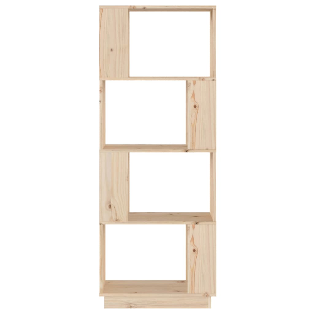 Bokhylle/romdeler 51x25x132 cm heltre furu