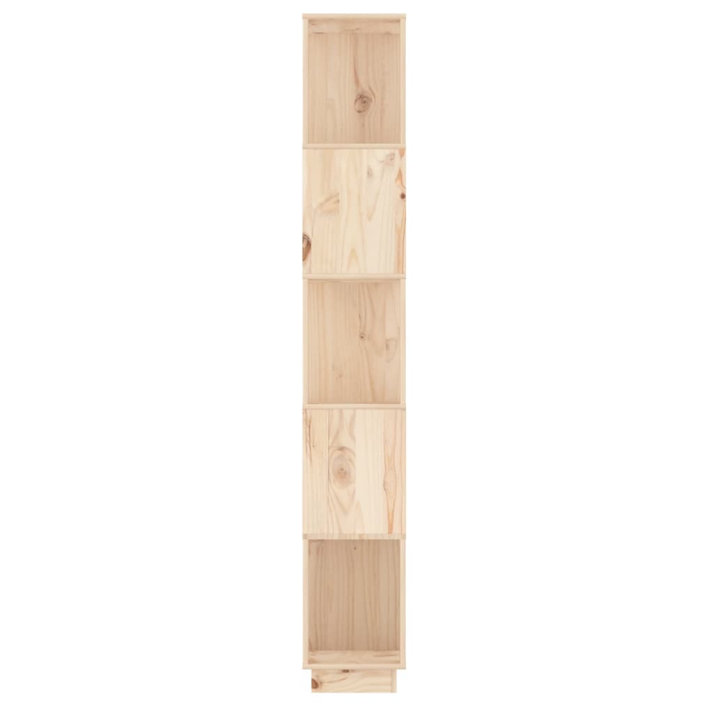 Bokhylle/romdeler 51x25x163,5 cm heltre furu