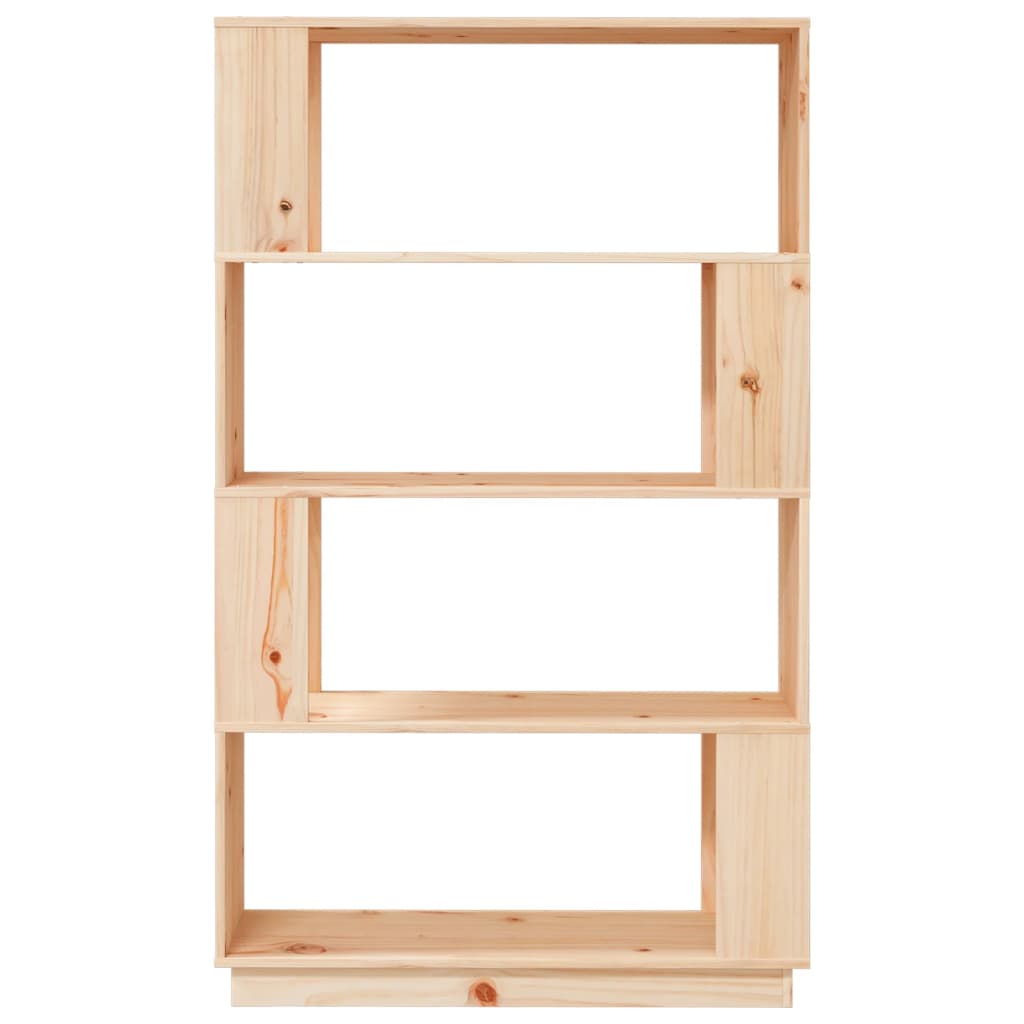 Bokhylle/romdeler 80x25x132 cm heltre furu