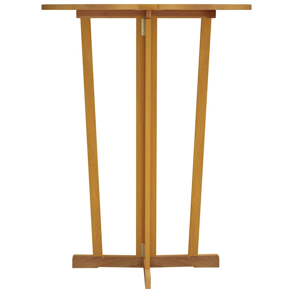 Sammenleggbart barbord 90x65x105 cm heltre teak