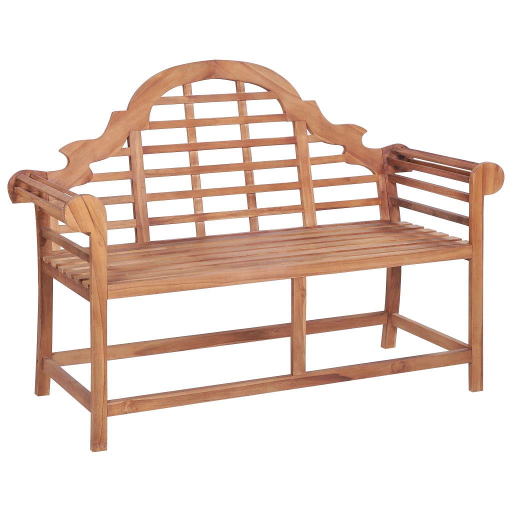 Hagebenk 127x58,5x92,5 cm heltre teak