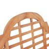 Hagebenk 127x58,5x92,5 cm heltre teak
