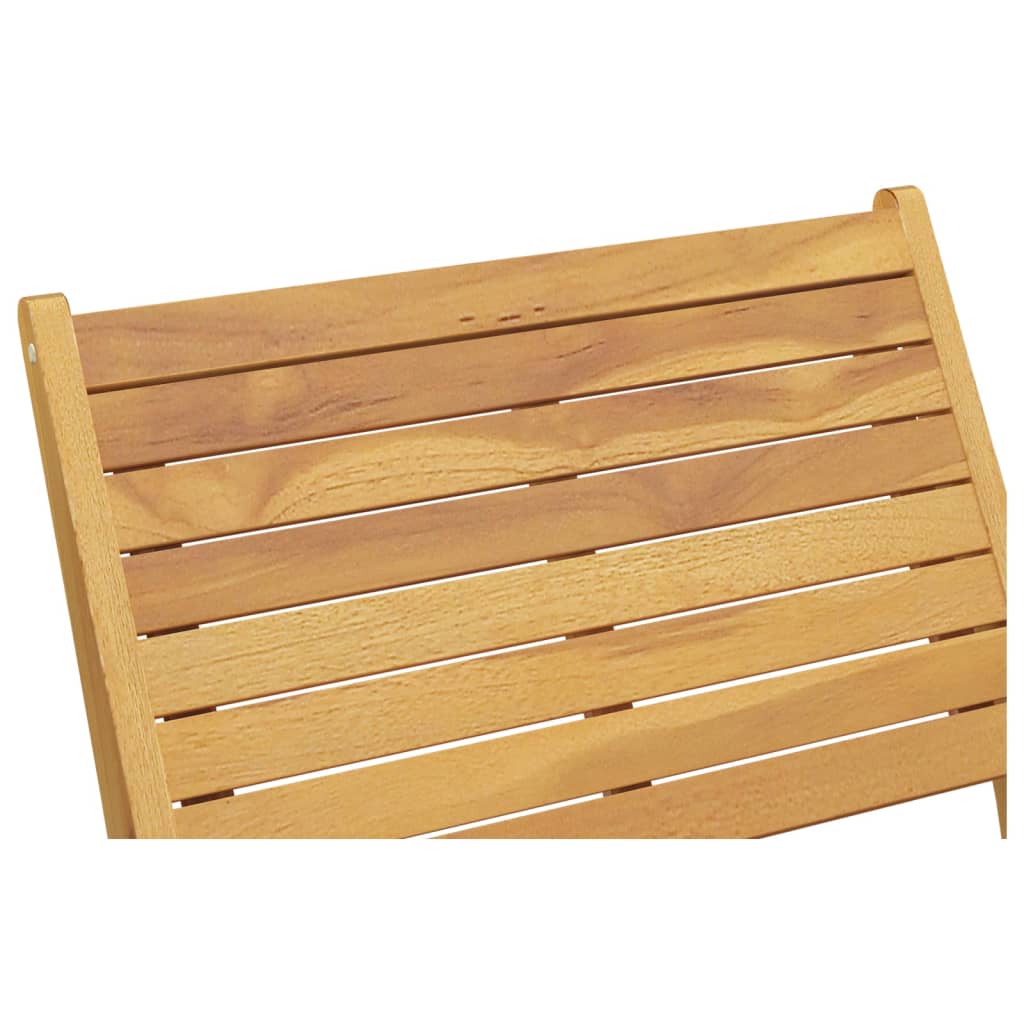 Hagestol med fotstøtte heltre teak