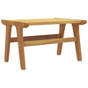 Hagestol med fotstøtte heltre teak