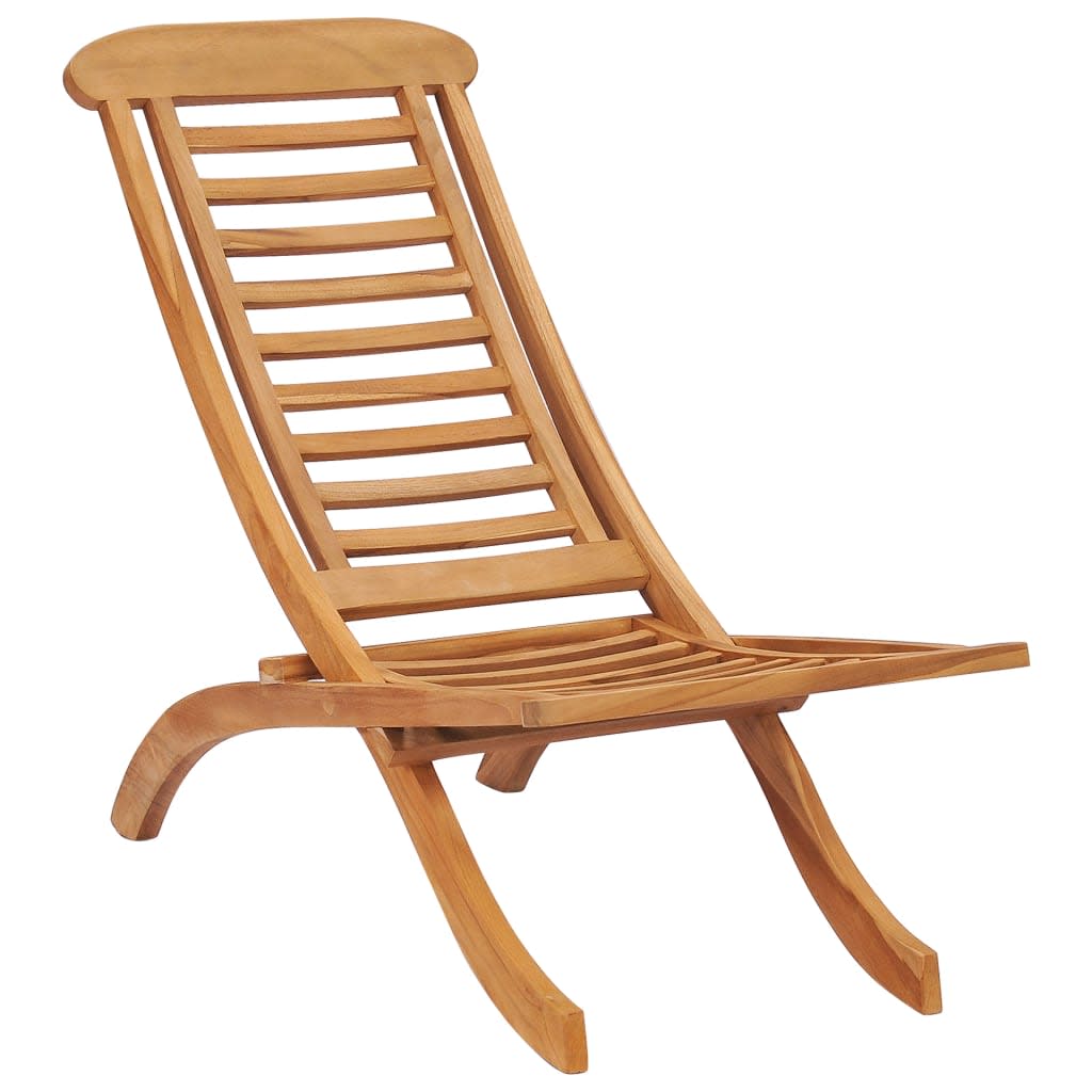 Utestol sammenleggbar 50x90x69 cm heltre teak