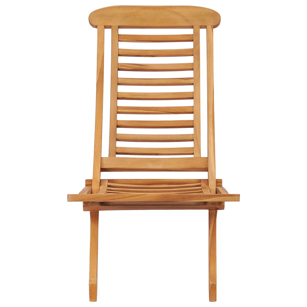 Utestol sammenleggbar 50x90x69 cm heltre teak