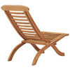 Utestol sammenleggbar 50x90x69 cm heltre teak