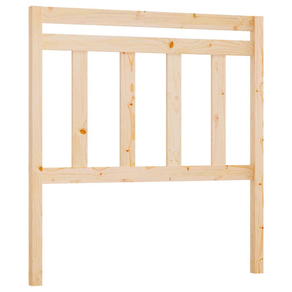 Sengegavl 81x4x100 cm heltre furu