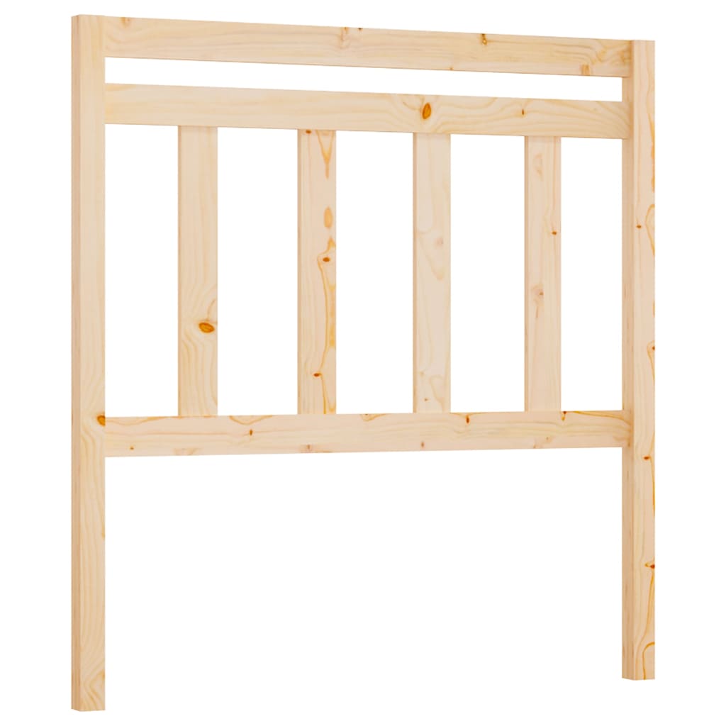 Sengegavl 106x4x100 cm heltre furu
