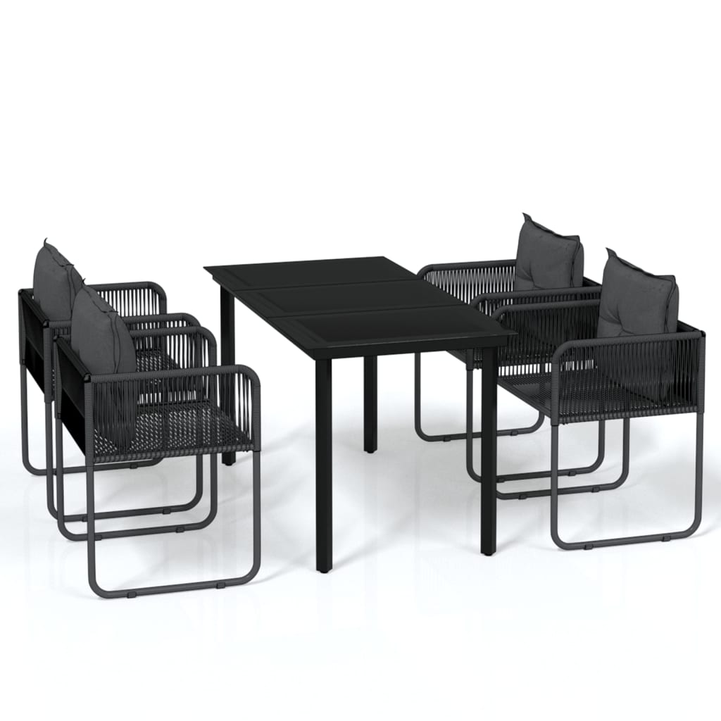Hagespisegruppe 5 deler svart