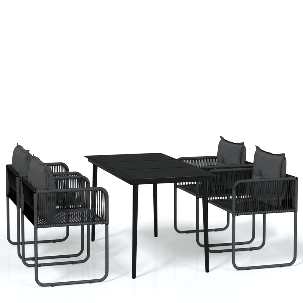 Hagespisegruppe 5 deler svart